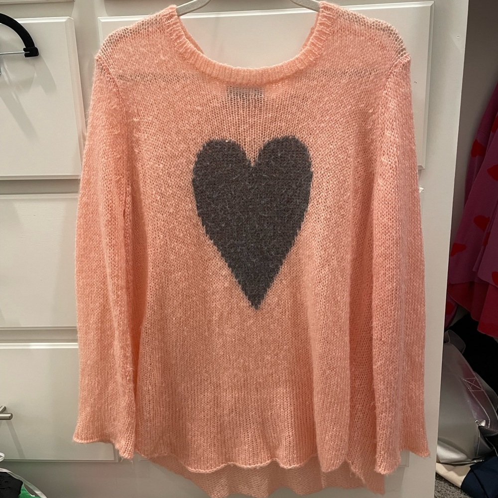 Wooden Ships Heart Sweater